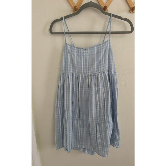 American Eagle Dress Women's Medium Kimber Mini Baby Doll Spaghetti Strap - Picture 2 of 8